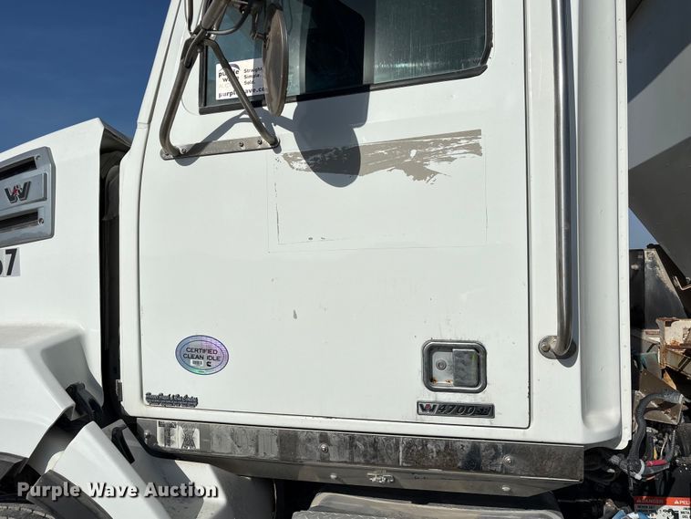 image for item EA7218 2021 Western Star 4700 volumetric concrete mixer truck