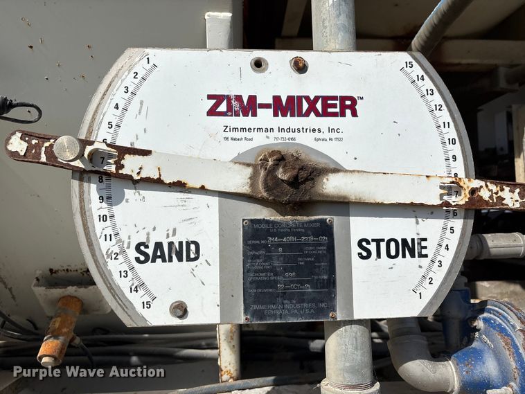 image for item EA7219 2022 International HX620 volumetric concrete mixer truck