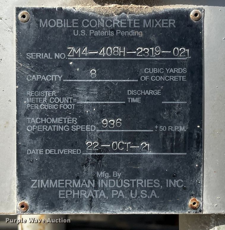 image for item EA7219 2022 International HX620 volumetric concrete mixer truck