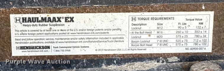 image for item EA7219 2022 International HX620 volumetric concrete mixer truck