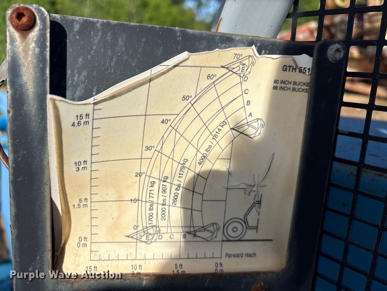image for item EA7966 Terex GTB-5519 telehandler