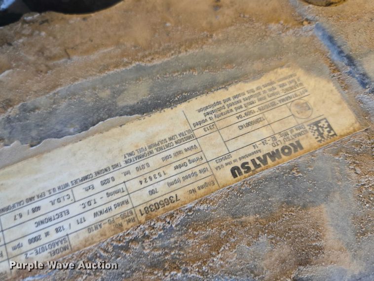 image for item EB1407 2015 Komatsu WA320-7 wheel loader