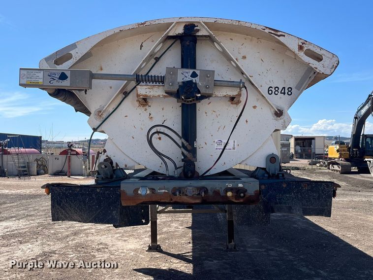 image for item EB1409 2008 Smith Co side dump trailer