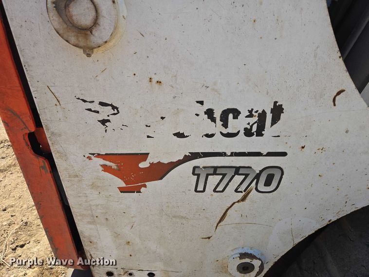 image for item EB1417 2018 Bobcat T770 tracked skid steer loader