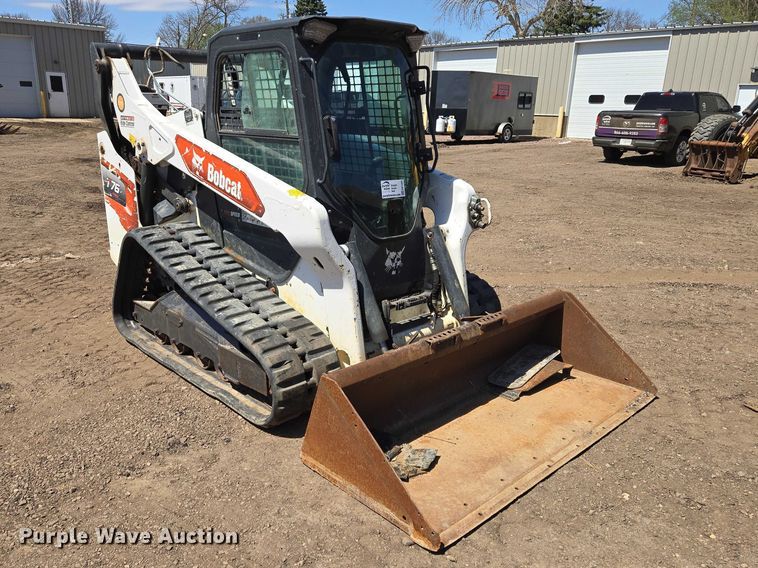 image for item EB1425 2020 Bobcat T76 tracked skid steer loader