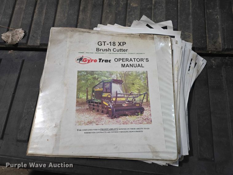 image for item EB1426 Gyro-Trac GT-18 XP mulcher