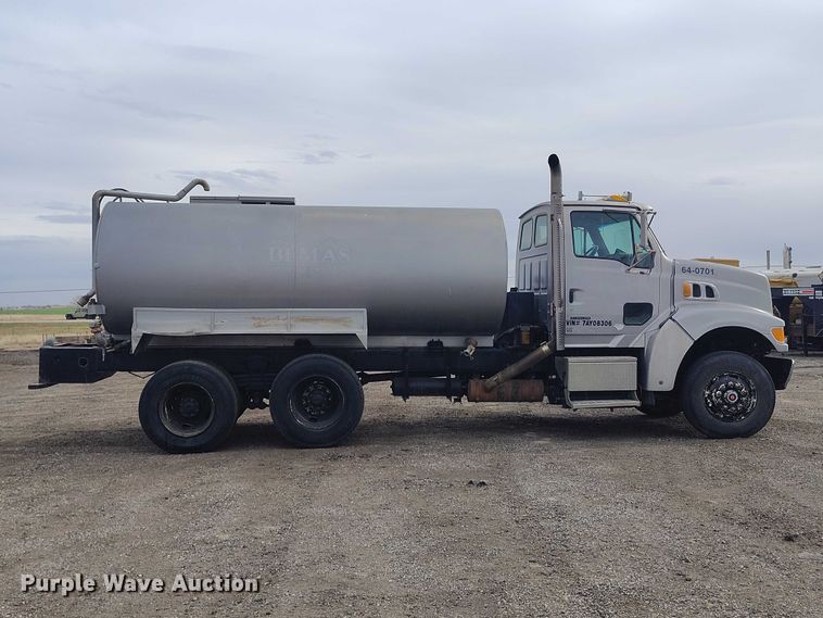 image for item ED0006 2007 Sterling LW4000 WT tank truck