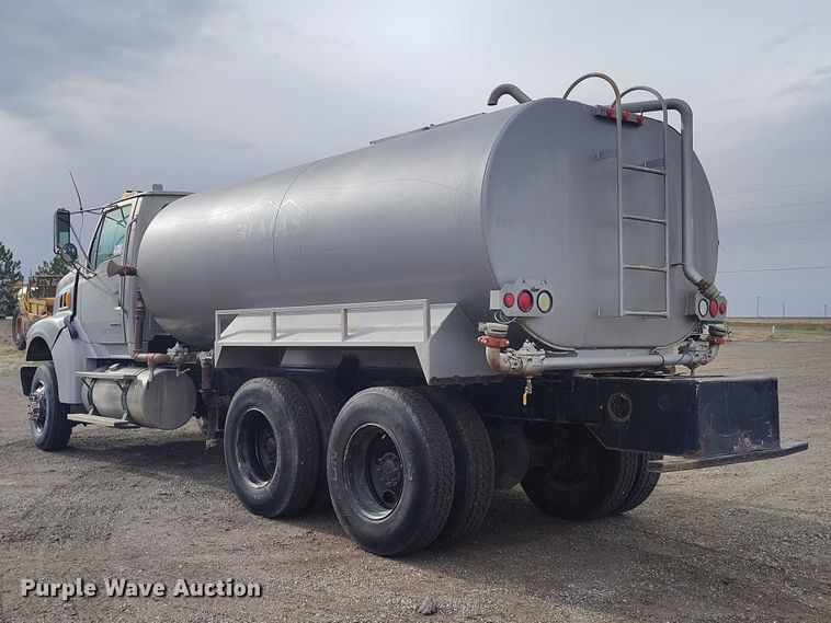image for item ED0006 2007 Sterling LW4000 WT tank truck