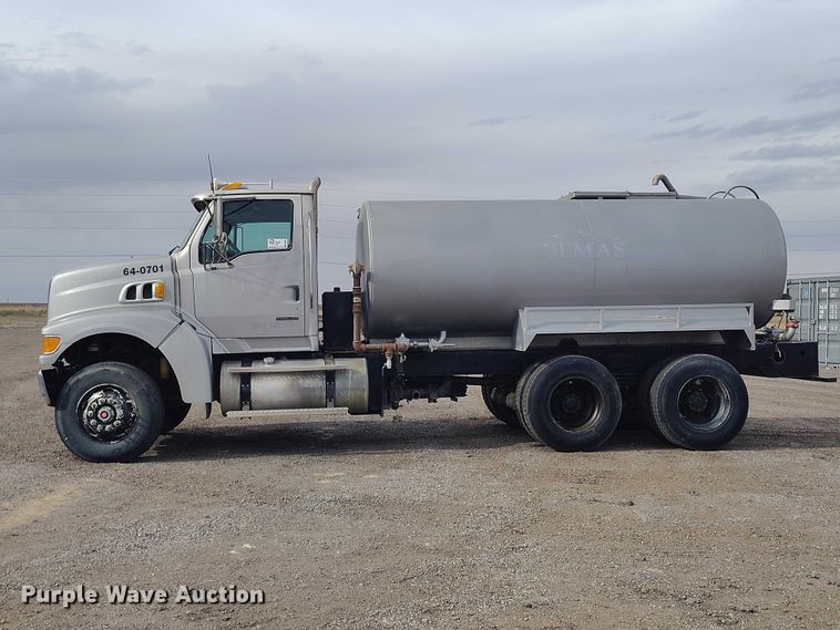 image for item ED0006 2007 Sterling LW4000 WT tank truck