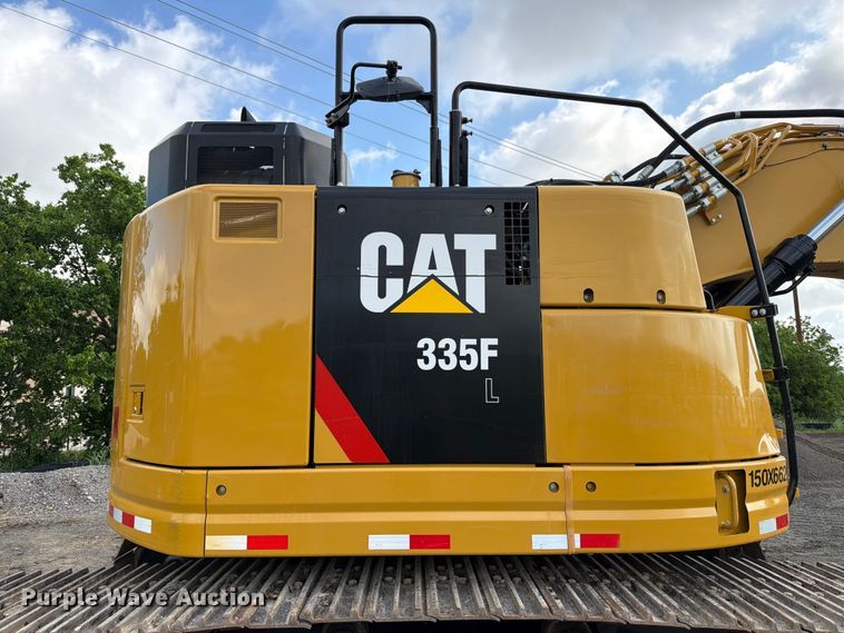 image for item ED5209 2021 Caterpillar 335F L CR excavator
