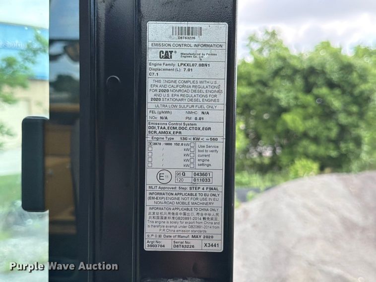 image for item ED5209 2021 Caterpillar 335F L CR excavator