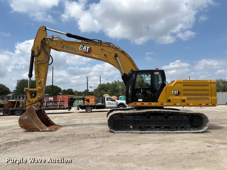 image for item ED5212 2022 Caterpillar 336 excavator