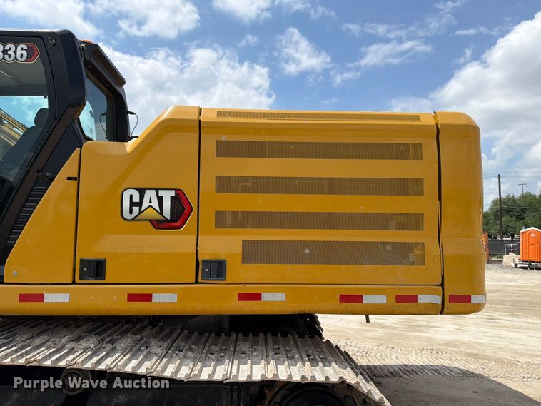 image for item ED5212 2022 Caterpillar 336 excavator