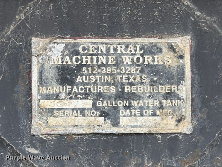 image for item ED5215 1993 International 9200 water truck