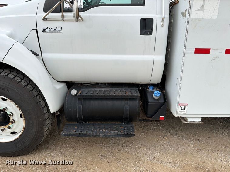 image for item ED5224 2011 Ford F750 bucket truck