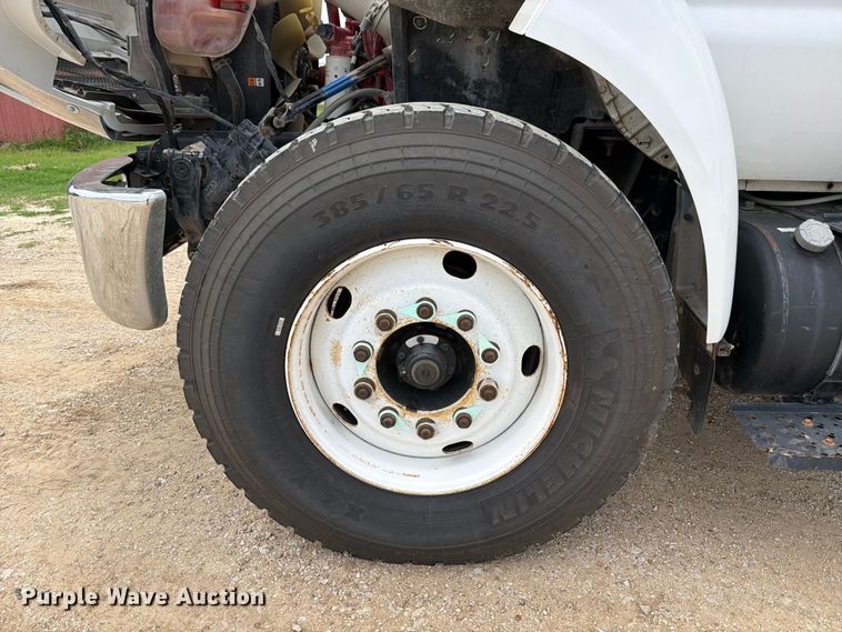 image for item ED5224 2011 Ford F750 bucket truck