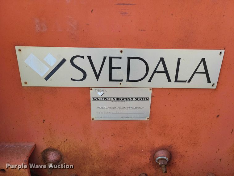 image for item EE0956 Svedala screening plant