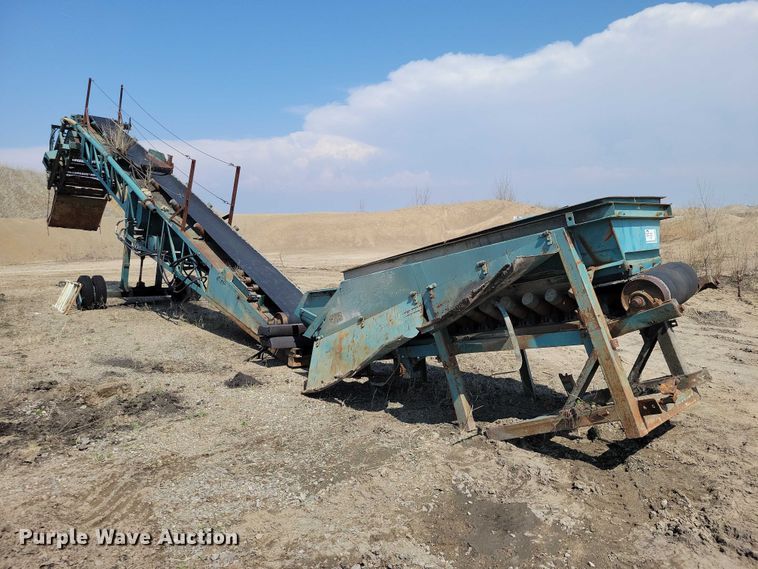 image for item EE0960 Powerscreen screening plant
