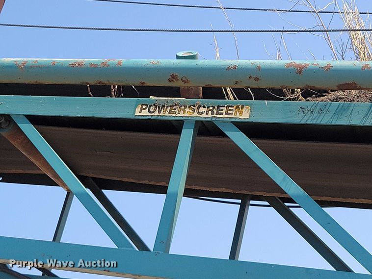 image for item EE0960 Powerscreen screening plant