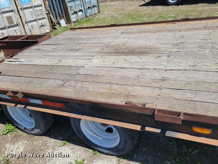 image for item EE0964 1985 Trail King equipment trailer