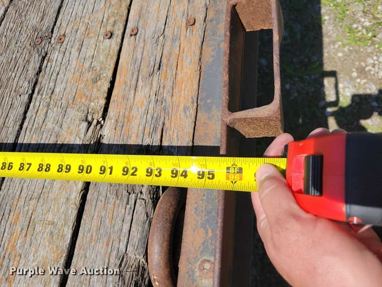 image for item EE0964 1985 Trail King equipment trailer