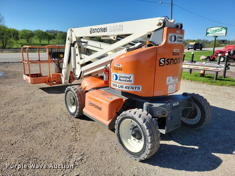 image for item EE0973 2015 Snorkel A46JE boom lift