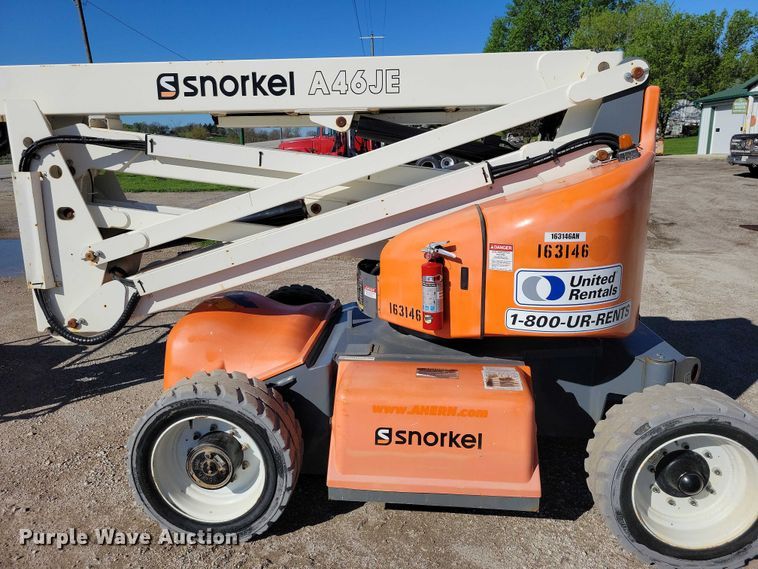 image for item EE0973 2015 Snorkel A46JE boom lift