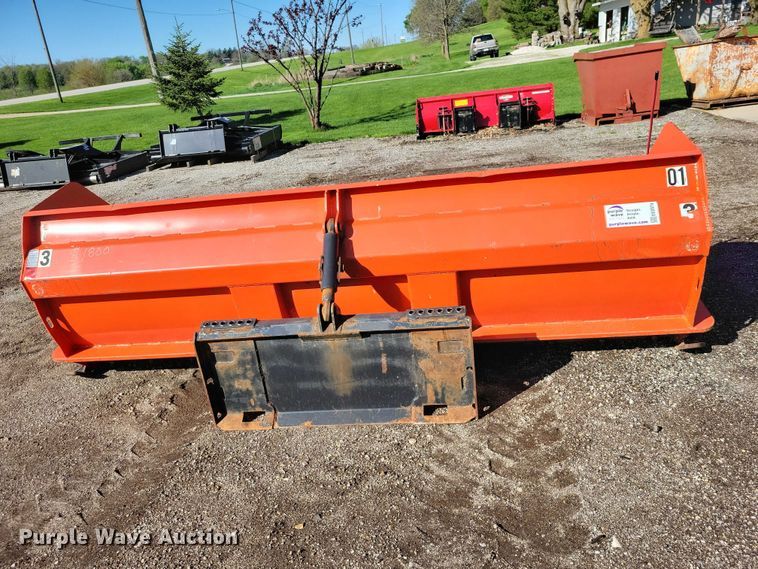 image for item EE0974 Bobcat skid steer snow pusher