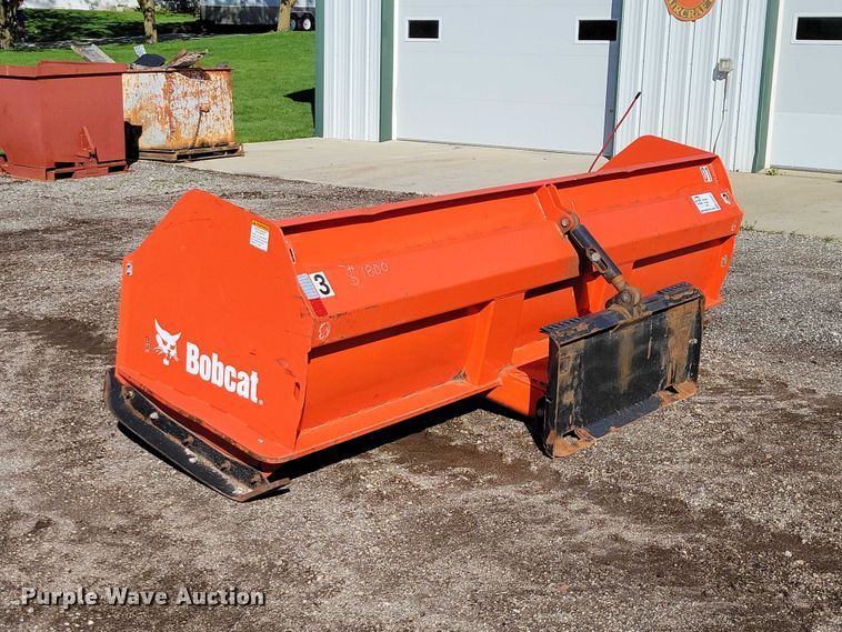 image for item EE0974 Bobcat skid steer snow pusher