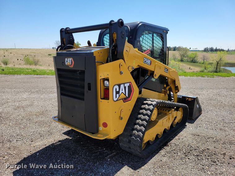 image for item EE0980 2015 Caterpillar 259D tracked skid steer loader