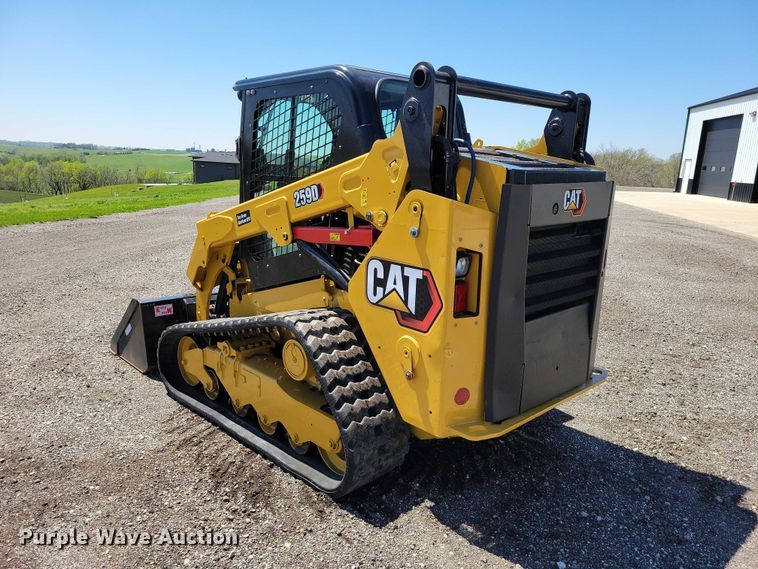 image for item EE0980 2015 Caterpillar 259D tracked skid steer loader