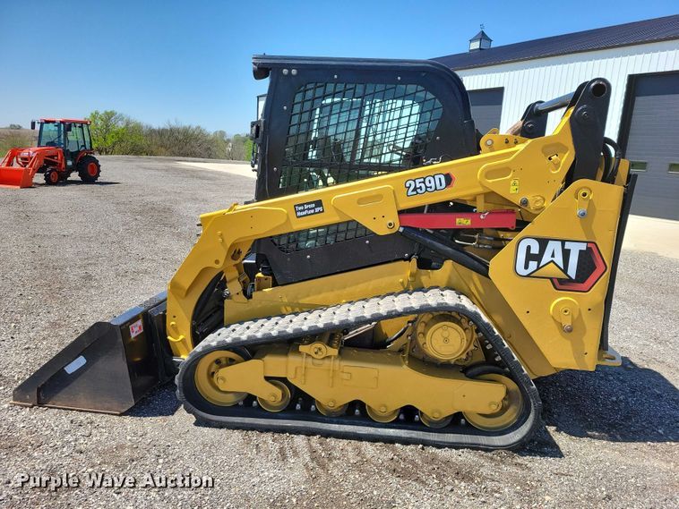 image for item EE0980 2015 Caterpillar 259D tracked skid steer loader