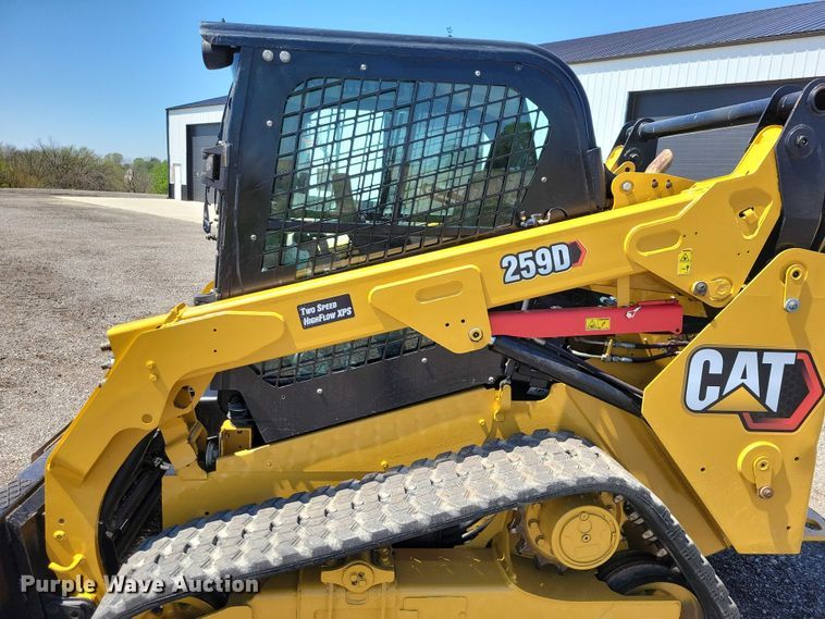 image for item EE0980 2015 Caterpillar 259D tracked skid steer loader