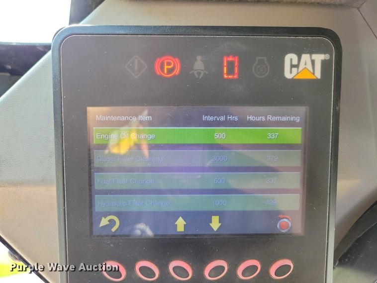 image for item EE0980 2015 Caterpillar 259D tracked skid steer loader