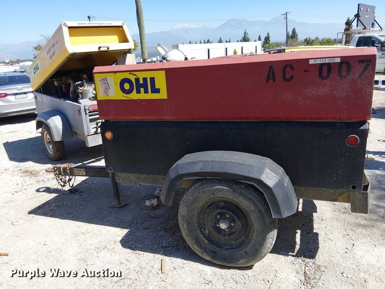 image for item EE5309 2012 Atlas Copco CPS 185 air compressor