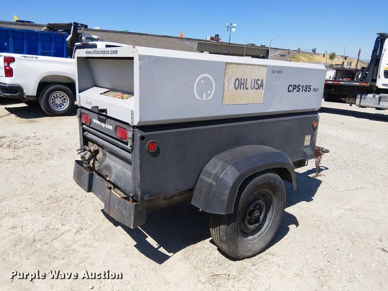 image for item EE5311 2010 Atlas Copco CPS 185 air compressor