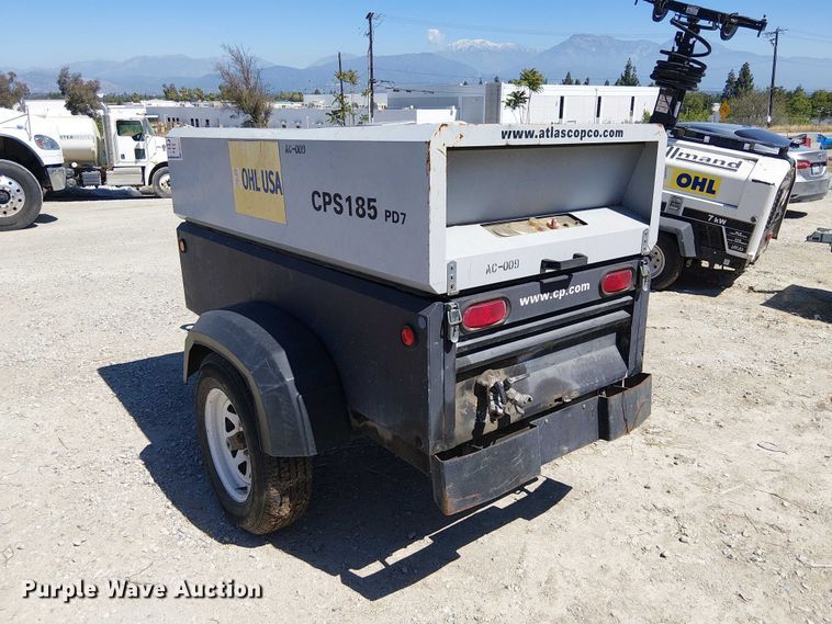 image for item EE5311 2010 Atlas Copco CPS 185 air compressor
