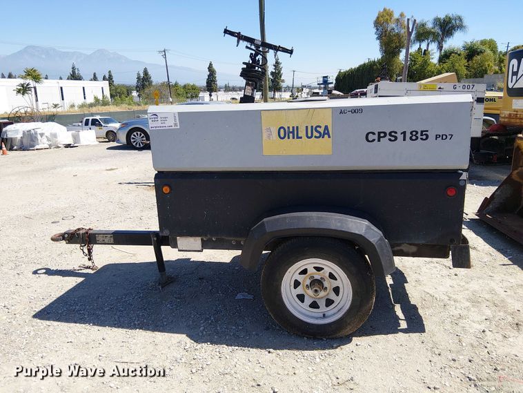 image for item EE5311 2010 Atlas Copco CPS 185 air compressor