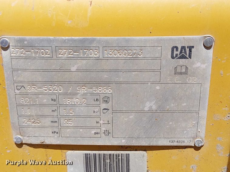 image for item EE5312 2014 Caterpillar 450 F backhoe