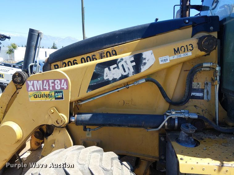 image for item EE5312 2014 Caterpillar 450 F backhoe