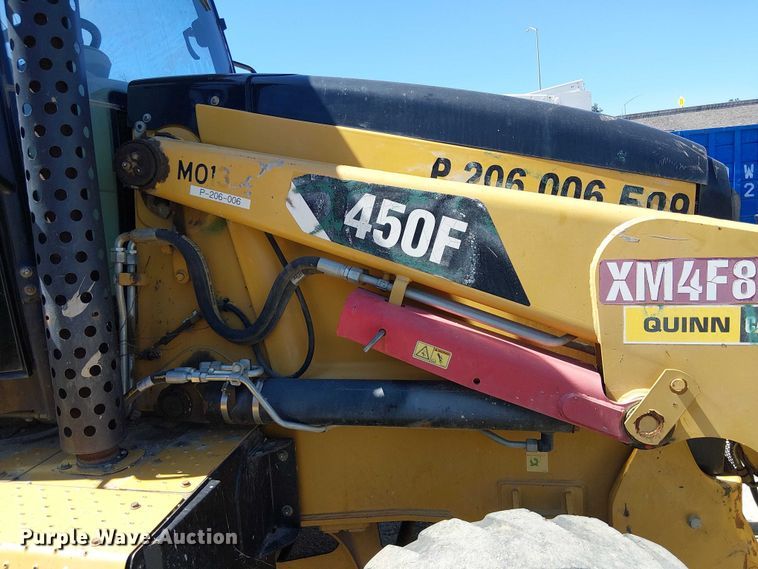 image for item EE5312 2014 Caterpillar 450 F backhoe