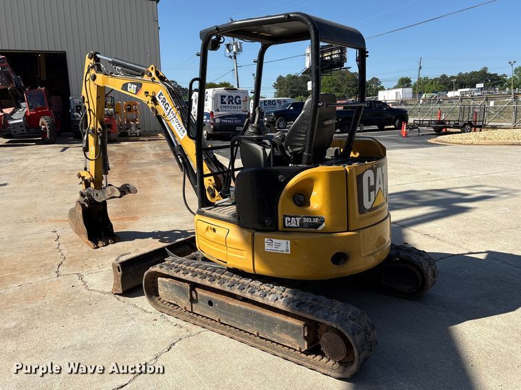 image for item EF1095 2019 Caterpillar 303.5E2 CR mini excavator