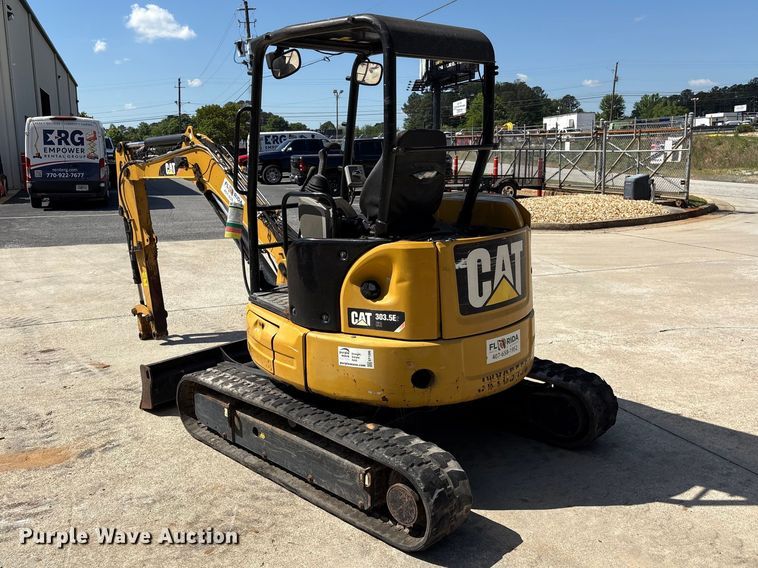 image for item EF1096 2019 Caterpillar 303.5E2 CR mini excavator