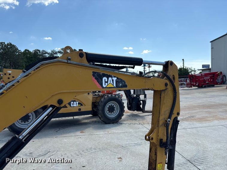 image for item EF1096 2019 Caterpillar 303.5E2 CR mini excavator