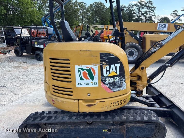 image for item EF1096 2019 Caterpillar 303.5E2 CR mini excavator