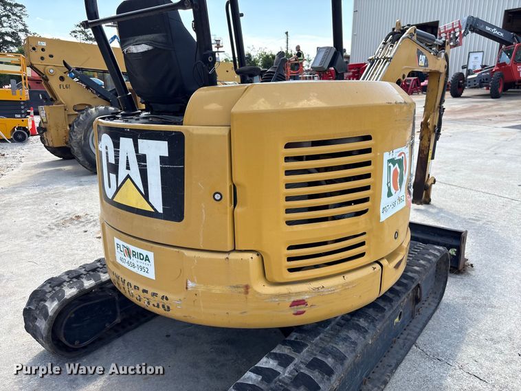 image for item EF1096 2019 Caterpillar 303.5E2 CR mini excavator