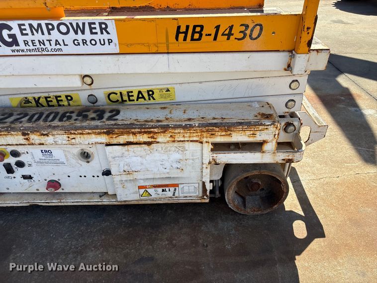 image for item EF1098 2016 Hy-Brid HB-1430 scissor lift