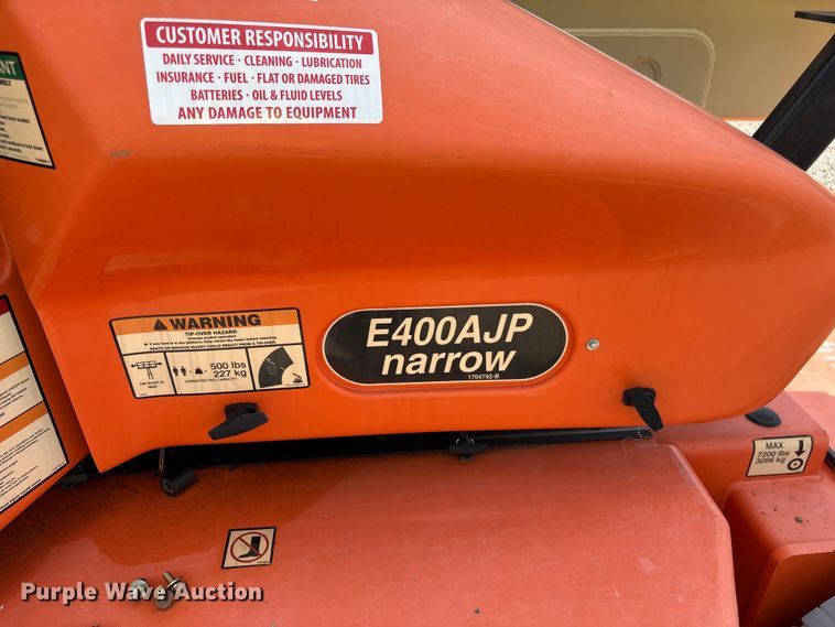 image for item EF1105 2014 JLG E400AJP Narrow boom lift
