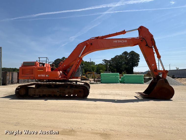 image for item EF1113 1999 Hitachi EX750-5 excavator