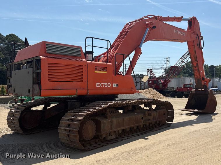 image for item EF1113 1999 Hitachi EX750-5 excavator